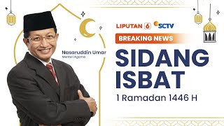 Sidang Isbat Penetapan Awal Puasa 1 Ramadan 1446 H  BREAKING NEWS [upl. by Amej]