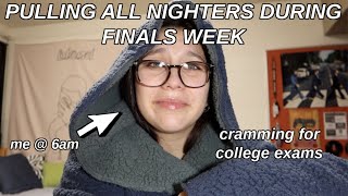 PULLING AN ALL NIGHTER ON A SCHOOL NIGHT FINALS WEEK [upl. by Northway279]