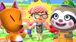 NATURE DAY EVENT  Animal Crossing New Horizons April Update Leif Redd Museum Expansion [upl. by Olethea]