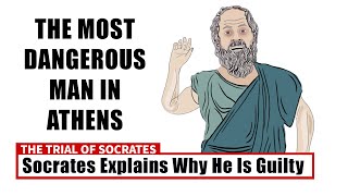 The Apology by Plato The Trial of Socrates  Summary of Charges and Defense [upl. by Vincenty753]