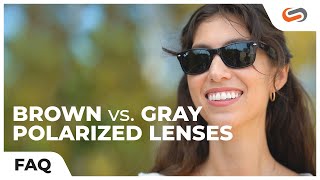 Brown VS Gray Polarized Lenses for Your Sunglasses  SportRx [upl. by Apthorp]