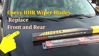 Chevy HHR Wiper Blades Replace Front and Rear [upl. by Parris769]