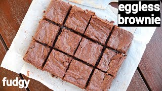 brownie recipe  chocolate brownies  एगलेस ब्राउनी रेसिपी  eggless brownie recipe [upl. by Akcimehs]