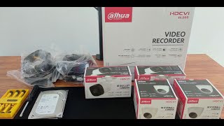 How to setup Dahua CCTV Camera [upl. by Enenej]