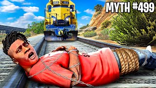 I Busted 500 Myths In GTA 5 [upl. by Edythe948]