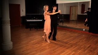 How to Do a Foxtrot Promenade Step  Ballroom Dance [upl. by Acnaiv438]