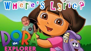 Dora the Explorer Theme Song Music Lyric Video Wheres Lyric Game Wheres Waldo [upl. by Yanej]