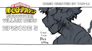 Survivor Villain Deku AU Episode 5 My Hero Academia Comic Dub [upl. by Annirak238]