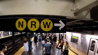 ⁴ᴷ The Busiest NYC Subway Station Times Square–42nd StreetPort Authority Bus Terminal [upl. by Pessa]