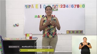 Primaria 1° y 2° clase 1 Tema La letra de mi nombre [upl. by Leahcimsemaj]