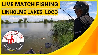 LIVE MATCH FISHING  LINDHOLME LAKES LOCO POND  NOSH amp THE OLD BOYS [upl. by Ferna]