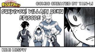 Survivor Villain Deku AU Episode 7 My Hero Academia Comic Dub [upl. by Onnem]