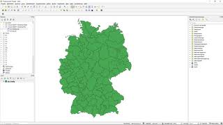 Postleitzahlen in QGIS zusammenfassen [upl. by Okim79]