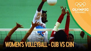 Cuba vs China  Womens Volleyball Final  Atlanta 1996 Replays [upl. by Elletsirk]