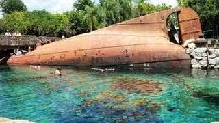 Shark Reef at Typhoon Lagoon Walt Disney World  HDThrillSeeker [upl. by Cissy478]