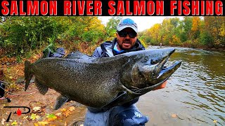 Salmon Fishing New Yorks World Famous Salmon River [upl. by Daughtry]