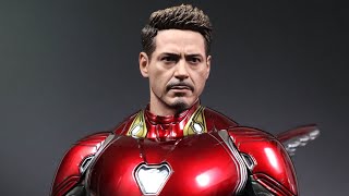 UnboxingHot Toys Avengers Infinity War quotIron Man Mark 50 Mark Lquot16th scale Collectible Figure [upl. by Nilok]