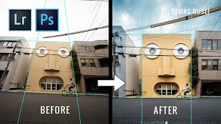 How to STRAIGHTEN YOUR PHOTOS  Lightroom amp Photoshop Tutorial [upl. by Nilrah]