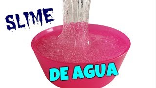 Haz SLIME DE AGUA Probando recetas de 💦Water Slime💦 [upl. by Herc]