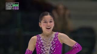 Junior World 2020 Ladies SP Alysa Liu USA [upl. by Alimak627]