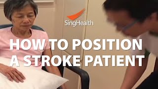 How To Position A Stroke Patient [upl. by Ilrahs207]