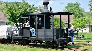 Replica Climax Logging Steam Locomotive Locust Heights and Western [upl. by Kyd]