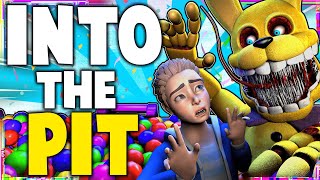 FNAF  INTO THE PIT SONG LYRIC VIDEO  Dawko amp DHeusta [upl. by Inajar]