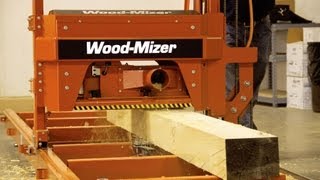 MP100 Log MoulderPlaner in Action  WoodMizer [upl. by Meridith816]