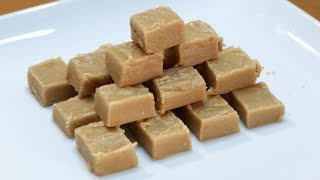 How to Make Peanut Butter Fudge  Only 4 Ingredients [upl. by Irem]