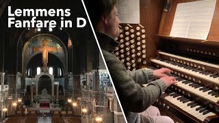 Lemmens Fanfare in D  Grand Organ Westminster Cathedral [upl. by Anomis]