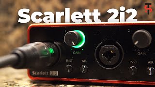 Focusrite Scarlett 2i2 3rd Gen USB Audio Interface Review [upl. by Ailev981]