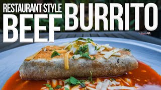 The Best Beef Burrito Recipe  SAM THE COOKING GUY 4K [upl. by Alphonsine]