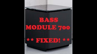 How to repair a Bose Bass Module 700 that doesnt turn on [upl. by Nilram]