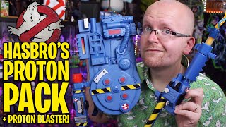 Hasbros NEW Ghostbusters Proton Pack  Proton Blaster unboxing  review [upl. by Willock]