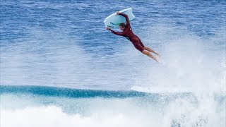 BODYBOARDING PIPELINE WITH WORLD CHAMP JEFF HUBBARD [upl. by Quarta]