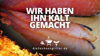 Lachs kalt räuchern für jedermann dieses einfache Rezept gelingt jedem  die sachsengriller [upl. by Lisle]