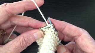 How to Knit Seed Stitch [upl. by Anirac333]