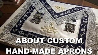 My Custom Past Master Apron [upl. by Verne]