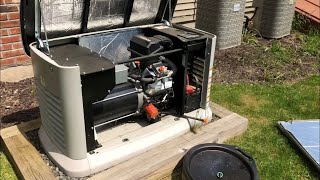 22KW Generac Generator Tune Up [upl. by Nirret]