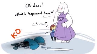 Toriel isnt particularly happy with Frisk Undertale Comic Dub Compilation [upl. by Asial488]