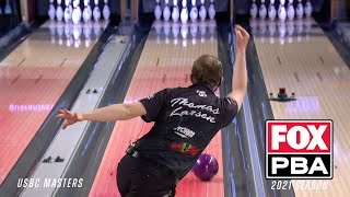 2021 USBC Masters Stepladder Finals  Full PBA Bowling Telecast [upl. by Broddy472]