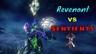 Revenant vs Sentients  Warframe [upl. by Town]