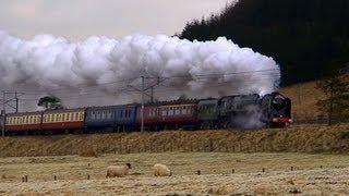 BR Standard 8 Pacific 71000 Duke Of Gloucester Blitzes Beattock Bank at 57mph 2008 [upl. by Ziwot]