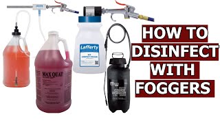 Disinfectant Foggers How To Disinfect Using Foggers [upl. by Betteann]