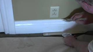 How To Paint Baseboard On Carpet [upl. by Kegan471]