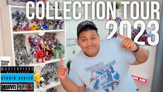 My TRANSFORMERS Collection Display TOUR 2023  Studio Series  Upscaled  ThreeZero [upl. by Joachim]