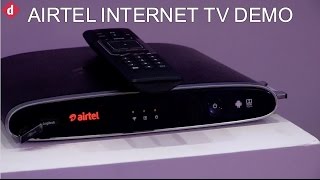 Airtel Internet TV Demo amp First Look  Digitin [upl. by Loretta436]