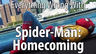 Everything Wrong With SpiderMan Homecoming [upl. by Jo]