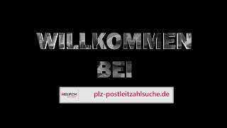 Postleitzahlensuche Deutschland  PLZ Deutschland [upl. by Akeret]