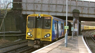 Half an Hour at 216  Birkenhead North Station 1022017  Class 507 508 terminus [upl. by Deva925]